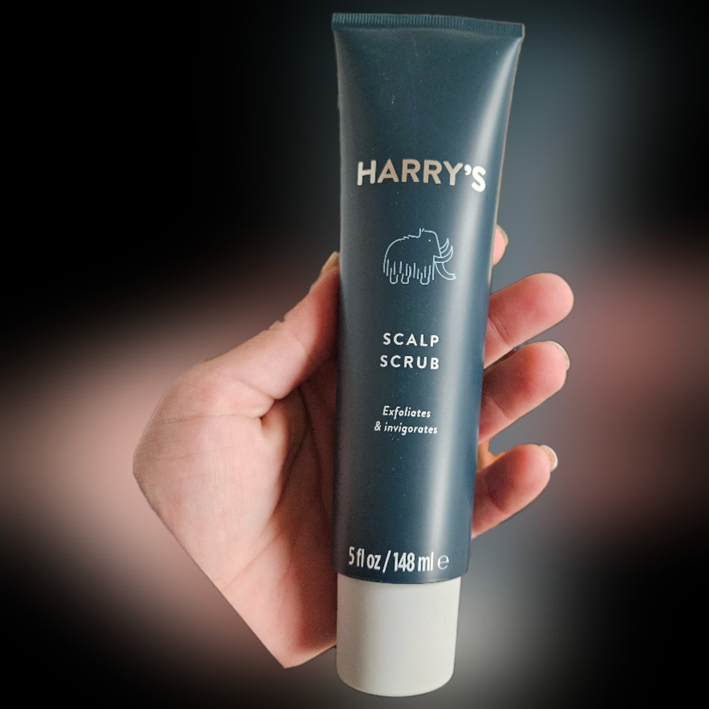 NWT FULL SIZE HARRY'S 5oz SCALP SCRUB FOR MEN!